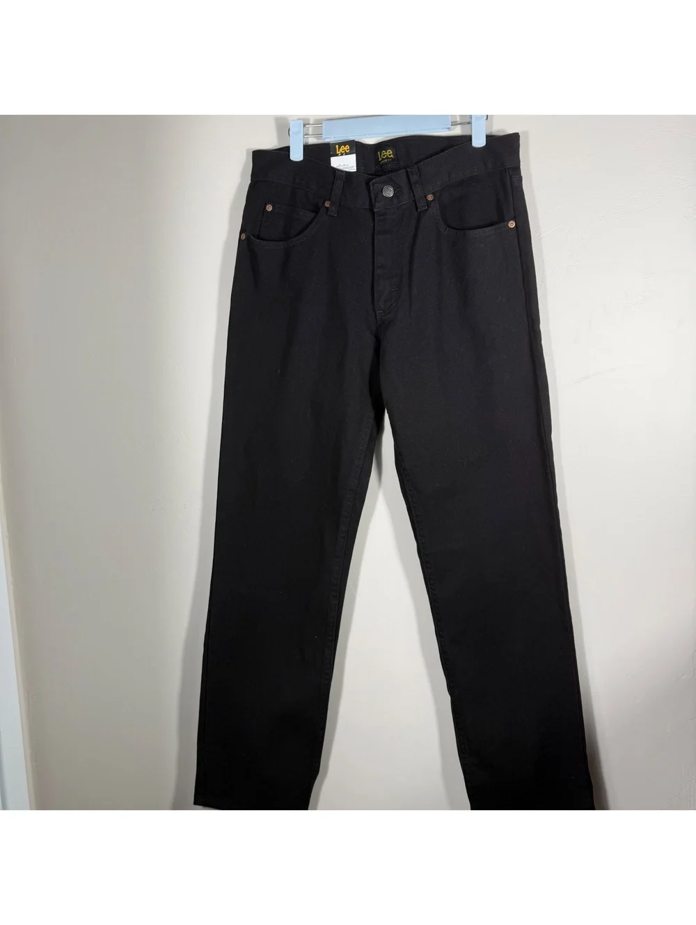 Lee Double Black Straight Leg Jeans | 32x32